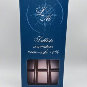 Tablette couverture noire-café 70% (A)