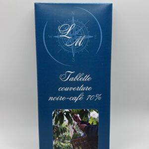 Tablette couverture noire-café 70% (C)
